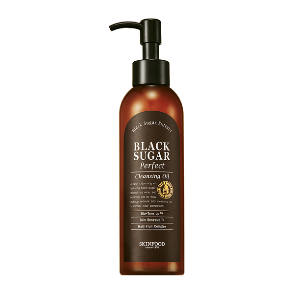 SKINFOOD Black Sugar Perfect Cleansing Oil 200ml bottle